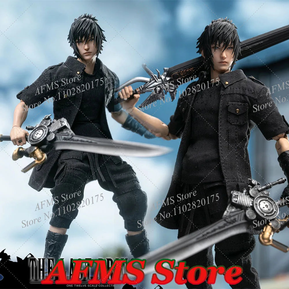 TOYS BATTALION TB019 1/12 Scale Collectible Figure The Last Prince Anime Dolls Noctis Lucis Caelum 6" Men Soldier Action Figure
