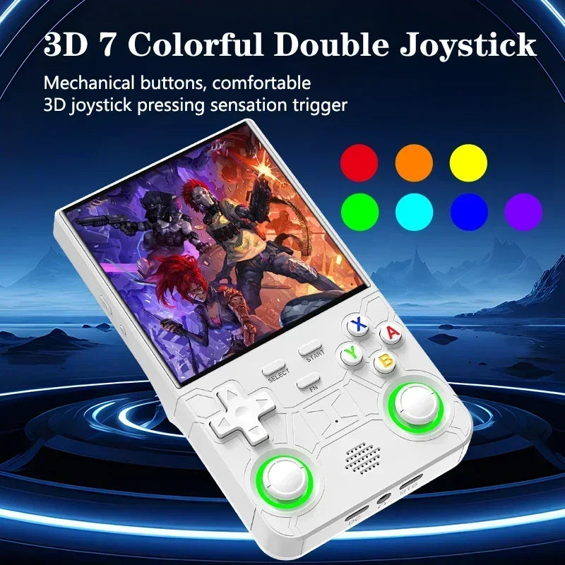 Portable R36Ultra Retro Handheld Game Console 4.0-inch Open-source Linux System 64/128GB New Portable Video Player Handheld Game