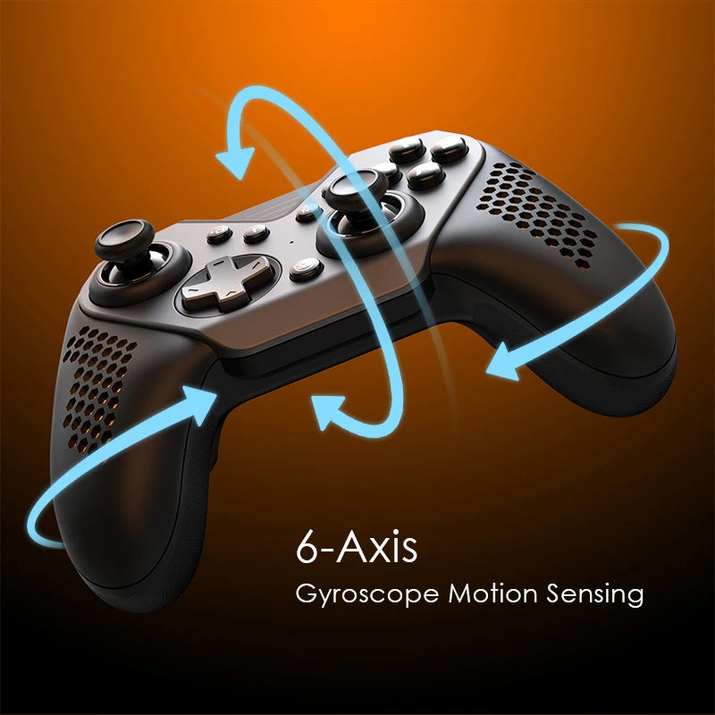NYXI Flexi Modular Wireless Game Controller Dual Hall Gamepad for PC Android iOS Switch Black Myth Wukong Controller