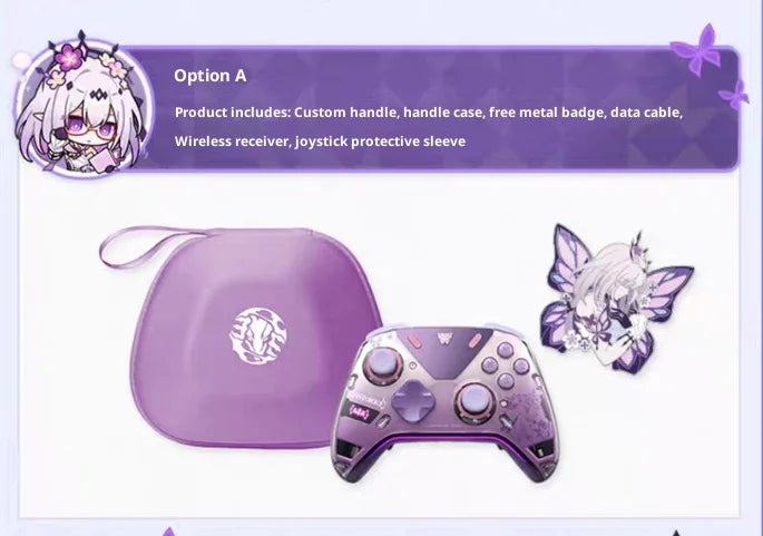 Sales MIHoYo Honkai Star Rail Castorice APEX 5 Elite Limited Gamepads Wireless Gamepad Force Feedback Bluetooth Game Controller