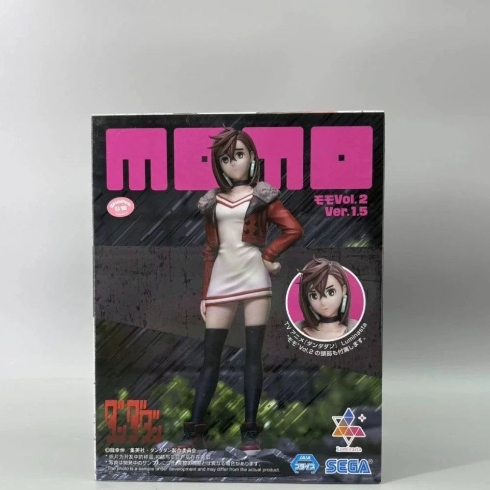 In Stock SEGA Original Genuine TV Anime Dandadan Luminasta Ayase Momo Vol.2 Ver.1.5 18cm Collections Model Toy Figures Xmas Gift