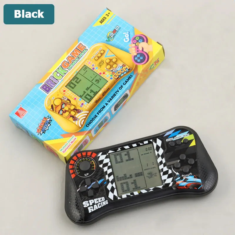 Puzzle Toys Handheld Game Console Classic Retro Tetris Handheld Game Player Nostalgic Educational Machine Childhood Kids Gift