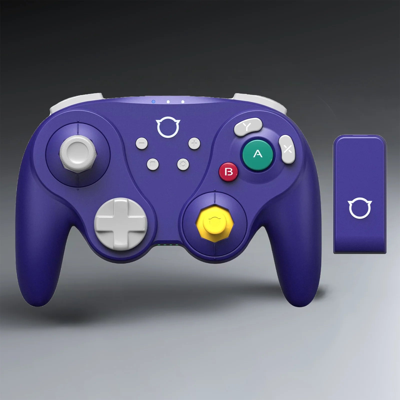 NYXI for Gamecube/WII/Switch2 Warrior Gamecube Bluetooth Game Controller Purple Wireless Gamepad