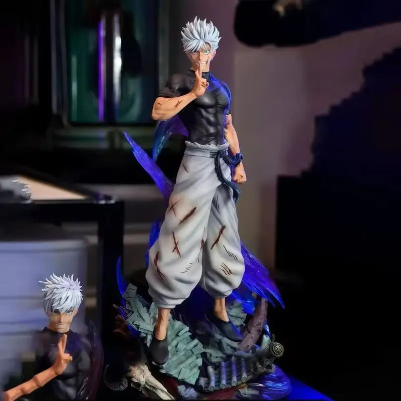 New Gojo Satoru Figure Jujutsu Kaisen Action Figures Pvc Doll High Quality Version Statue Model Collection Room Decora Desk Toys