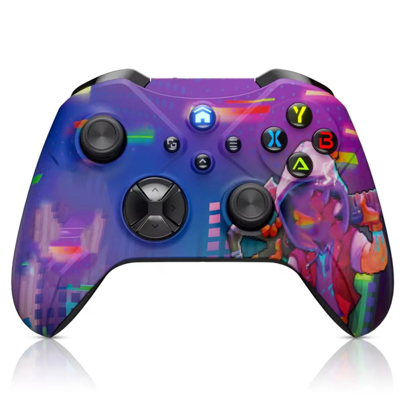 Game Controller for Xbox One S/X/Series S/X/PC Gaming Joystick W/ 6-Axis Gyro Sensor, Adjustable Vibration,TurboFunction Gamepad