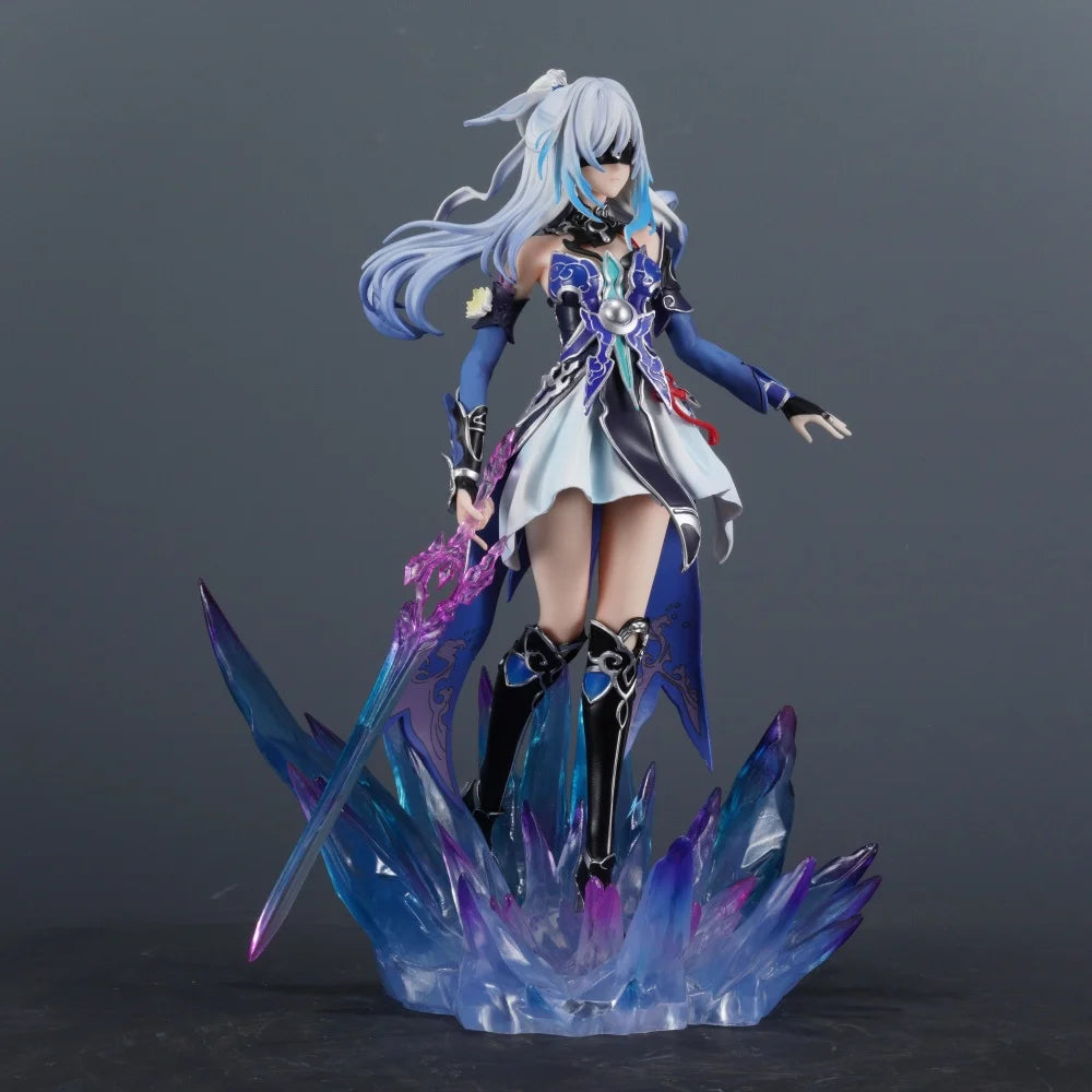 29cm/11.42in Anime Honkai Star Rail Figure Jingliu Action Figures Pvc Statue Desktop Ornamen Collection Model Toys Gifts