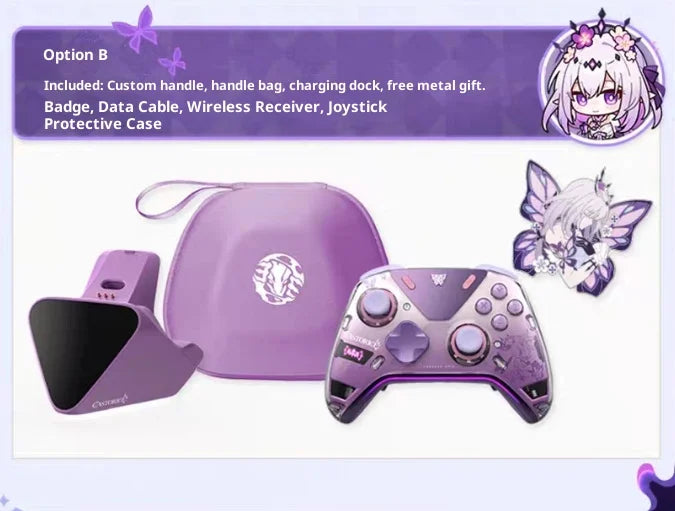 Sales MIHoYo Honkai Star Rail Castorice APEX 5 Elite Limited Gamepads Wireless Gamepad Force Feedback Bluetooth Game Controller