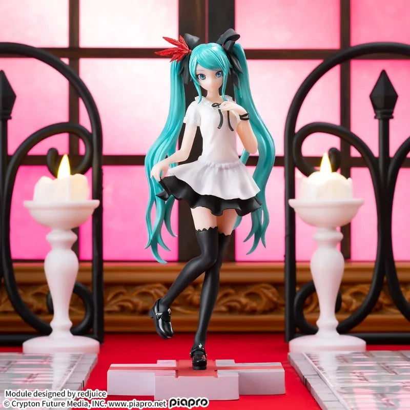 SEGA Original Genuine Vocaloid Singer Hatsune Miku Project Diva Mega 39's Luminasta Supreme Ver 18cm Model Toy Figures Gifts
