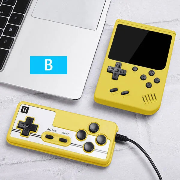 Portable Retro Mini Video Game Console 8-Bit Handheld Game Player Built-in 500 Games AV Out Game Console 3.0 Inch Color HD LCD