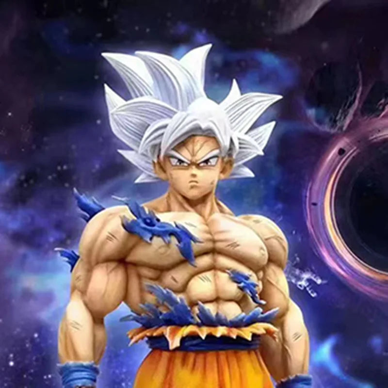 33cm Anime Dragon Ball  Figure Son Goku Action Figures Ultra Instinct Goku Figurine Pvc Statue Model Collectible Decoration Toys