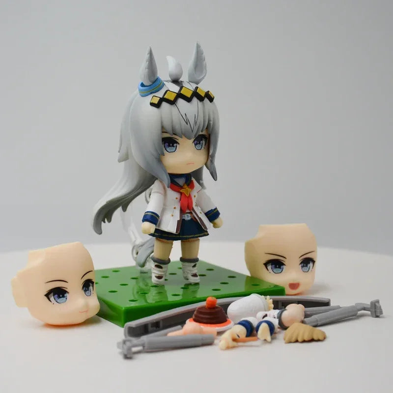 #2412 Umamusume Pretty Derby Matikanetannhauser Anime Figure Oguri Cap/Tokai Teio/Rice Shower/Gold Ship Action Figure Model Toys