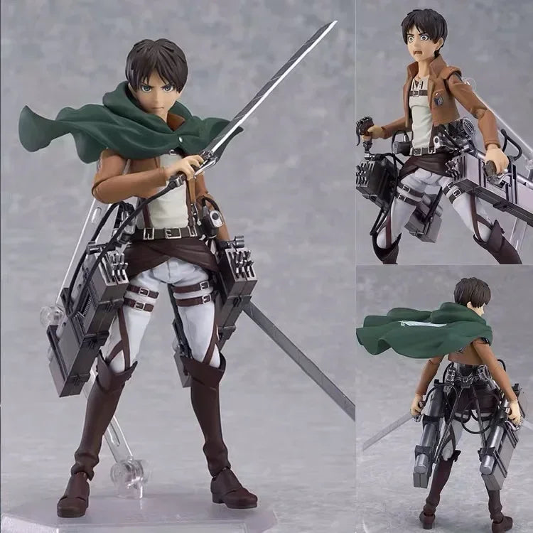 #435 Attack on Titan Armin Arlert Anime Girl Figure Levi Ackerman Action Figure Shingeki no Kyojin Figurine Model Doll Toys Gift