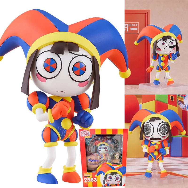 #2583 The Amazing Digital Circus Pomni Anime Girl Figure Pomni Action Figure Jax/Ragatha Figurine Collection Model Doll Toy Gift