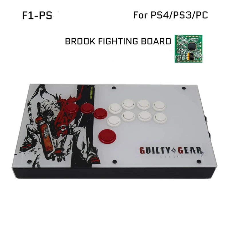 Fightbox Arcade Game Controller All Buttons Fighting Games Console Arcade Joystick Board Games Controller For PC/PS/PS5/Xbox/NS