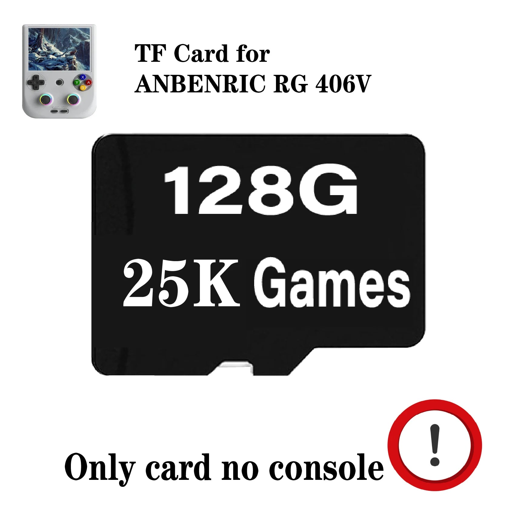 TF CARD FOR ANBERNIC RG 406V Handheld Game Console RG406V 4" IPS Multi-touch Screen Android13 Retro Video Games Support 1080p DP