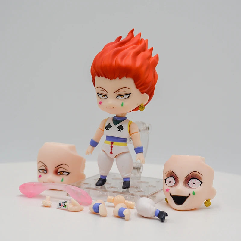 #1444 Hunter x Hunter Hisoka Anime Figure Gon Freecss & Killua Zoldyck Action Figure Chrollo Lucilfer Figurine Model Doll Toys