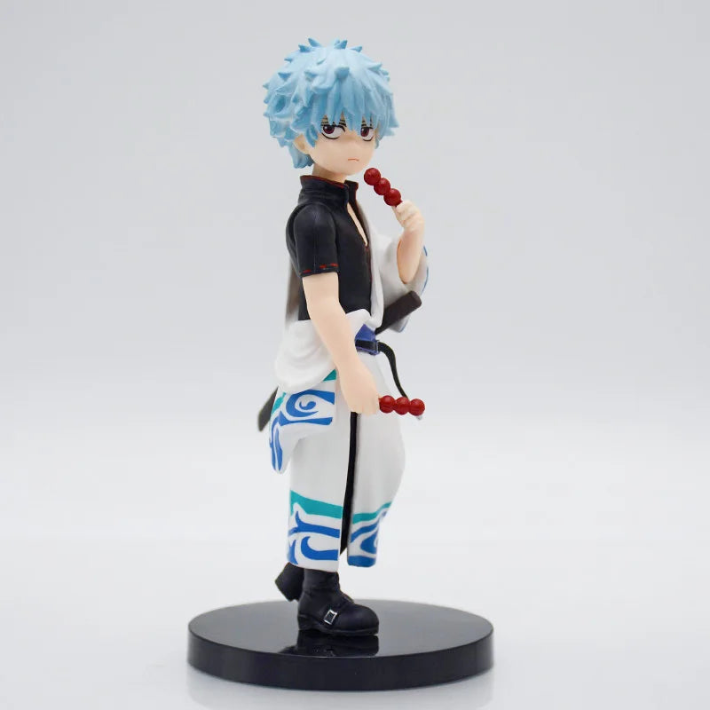 #2458 Gintama Shimura Shinpachi Anime Figure #2462 Kagura Action Figure #2420 Sakata Gintoki Figurine Collectible Model Doll Toy