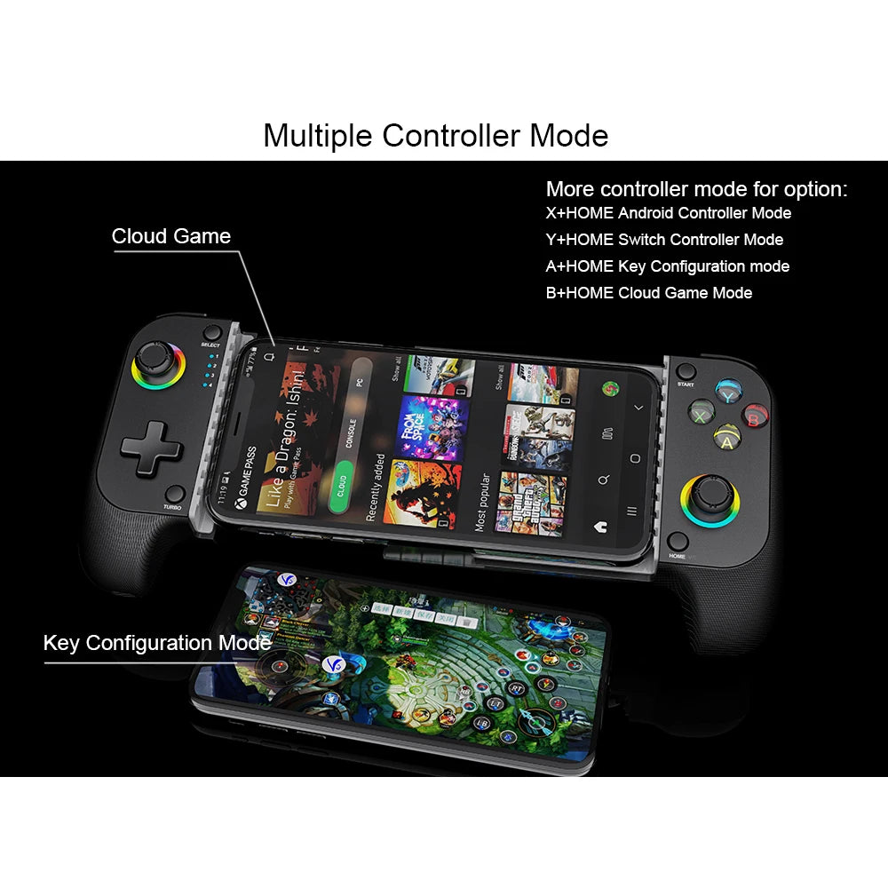 Saitake 7007F Upgrade STK 7009 7009F Game Controller Wireless Bluetooth Gamepad Extendable Joypad Joystick for Android/IOS Phone
