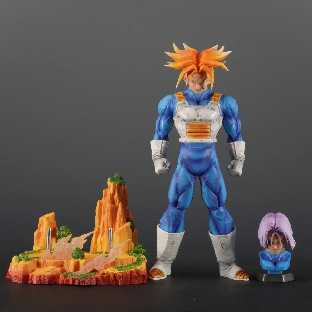 29cm/11.42in Anime Dragon Ball Figure Trunks Action Figures Pvc Torankusu Statue Desktop Ornamen Collection Model Toys Gifts