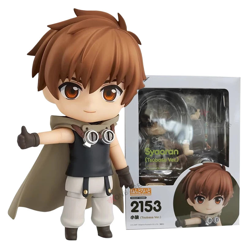 #2152 Tsubasa Reservoir Chronicle Sakura Anime Girl Figure #2153 Syaoran Action Figure Mokona Modoki Figurine Model Doll Toys