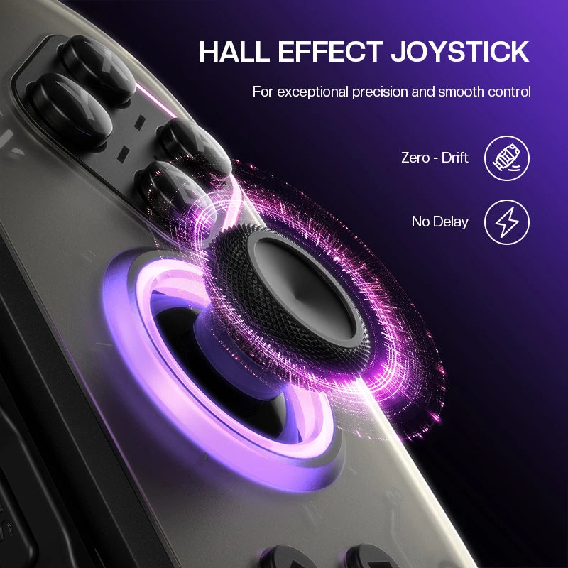 NYXI-Hyperion 2 Wireless Game Controller Dual Hall Joycon Gamepad Compatible with Nintendo Switch 2 Switch OLED And Switch Lite