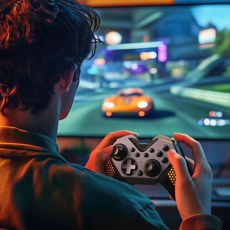 NYXI Flexi Modular Wireless Game Controller Dual Hall Gamepad for PC Android iOS Switch Black Myth Wukong Controller