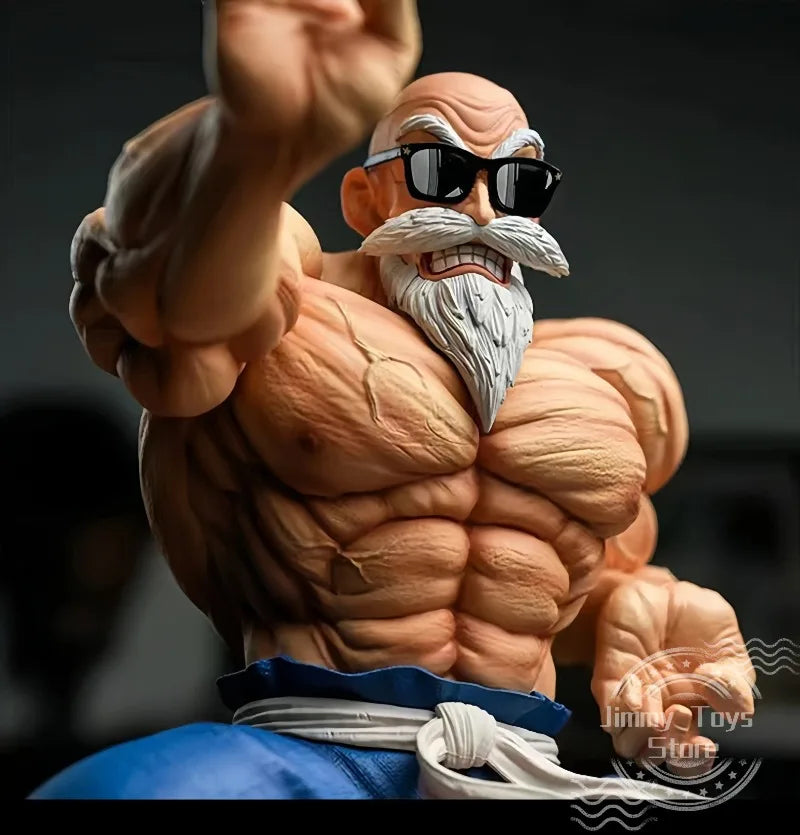 *10cm Anime Dragon Ball figure GK Muscle Master Roshi Goku Kame Sennin Figurine PVC Action Figure Model Children Dolls Gift Toys