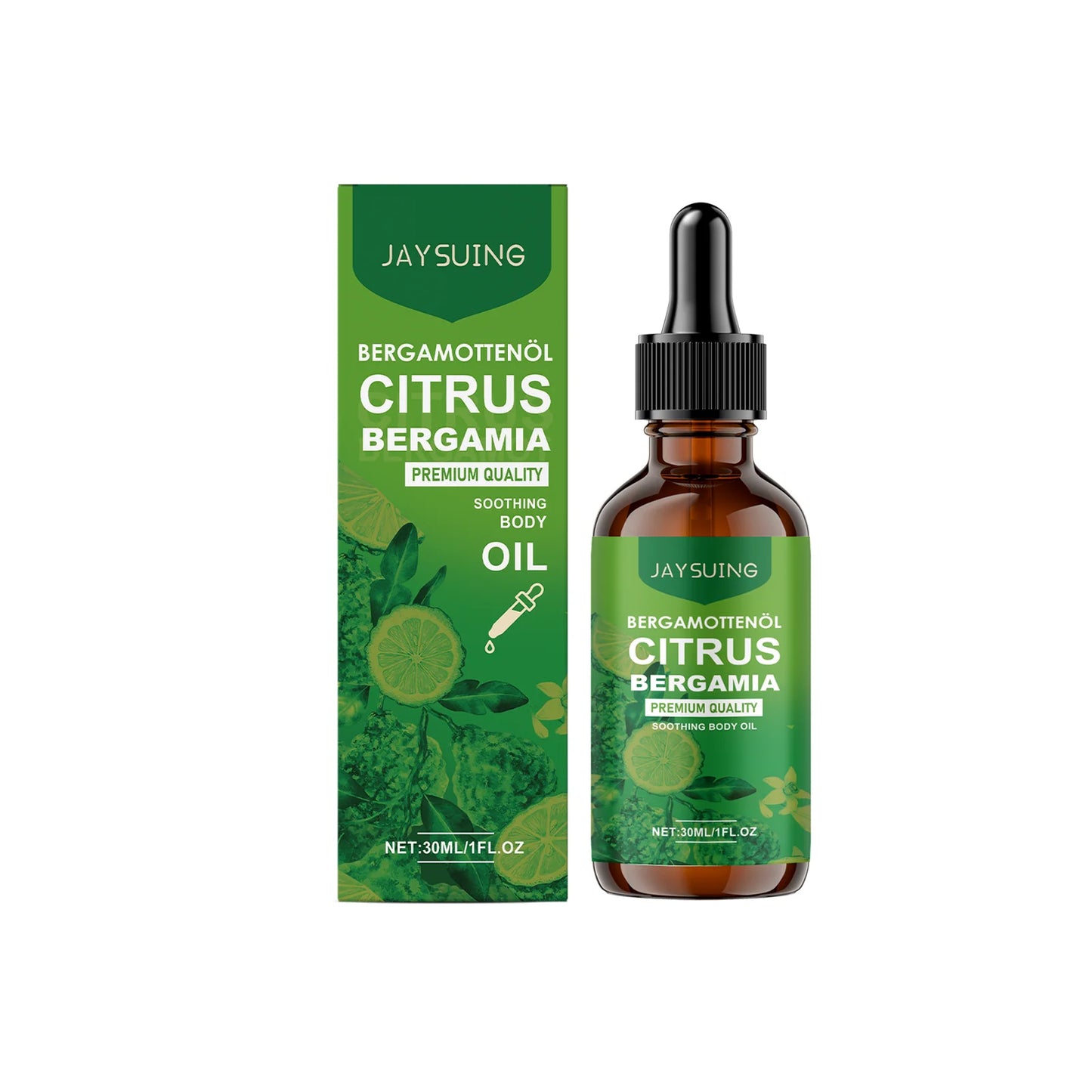 Bergamot Body Soothing Essential Oil Improving Fatigue Massage Muscles Aromatherapy Deep Moisturizing Multi Functional Serum Oil