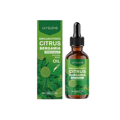 Bergamot Body Soothing Essential Oil Improving Fatigue Massage Muscles Aromatherapy Deep Moisturizing Multi Functional Serum Oil