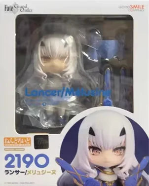 +In Stock Original GSC Nendoron #2190 Fate/Grand Order Fairy Knight Lancelot/Melusine 10cm Figure Ornaments Movable Toys Gift