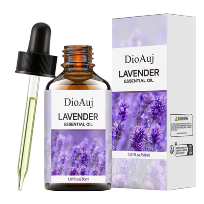 30ml/1.01fl.oz  LAVENDER Essential Oil  for Humidifier, Facial, Skin Care, Aromatherapy, Hair Care, Scalp and Body Massage