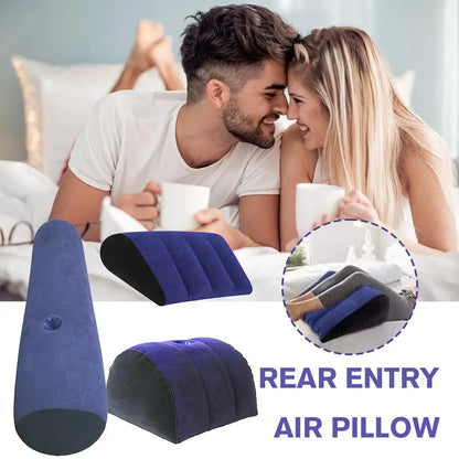 New Inflatable Pillow Toys Magic Cushion Relax Cushion Triangle Cylinder Wedge Sweetheart Gift Couples Gifts