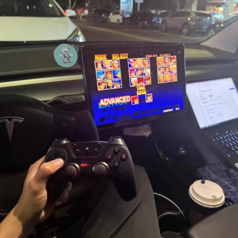 2025 NEW Wireless USB Game Controller for Tesla Model Y/3/X/S Double Player Online TV PC PS3 Steam Compatible Gaming Accessory