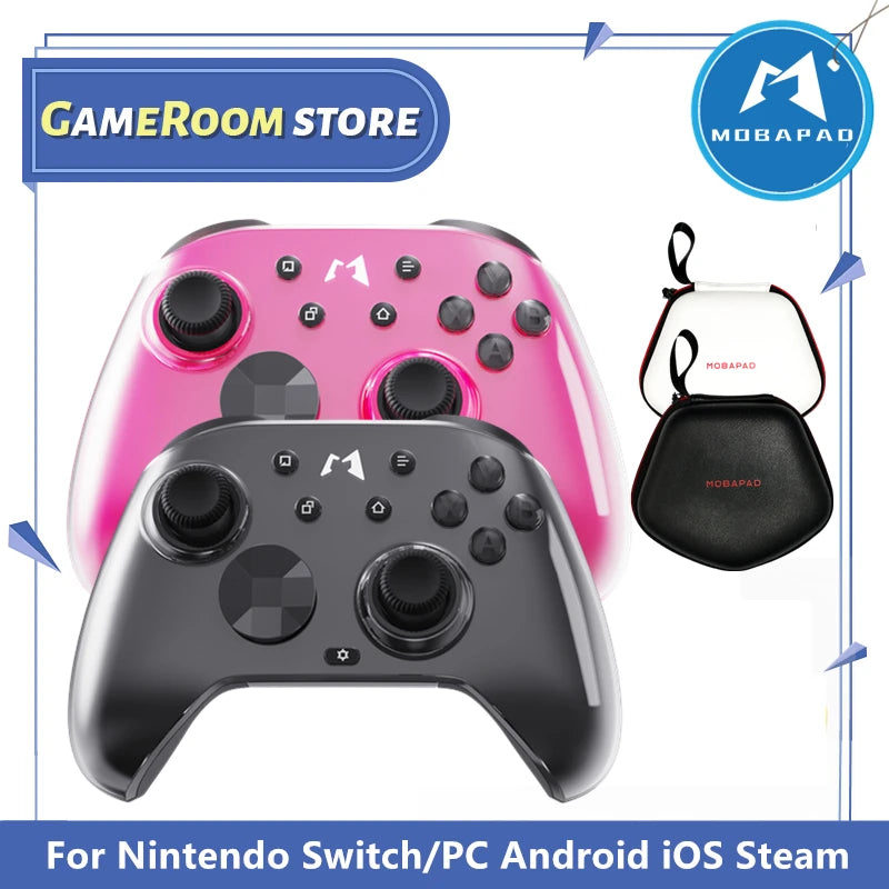 MOBAPAD Huben 2 Mechanical Bluetooth Controller with bag For Nintendo Switch NS Switch 2 PC Android iOS Steam Game Console