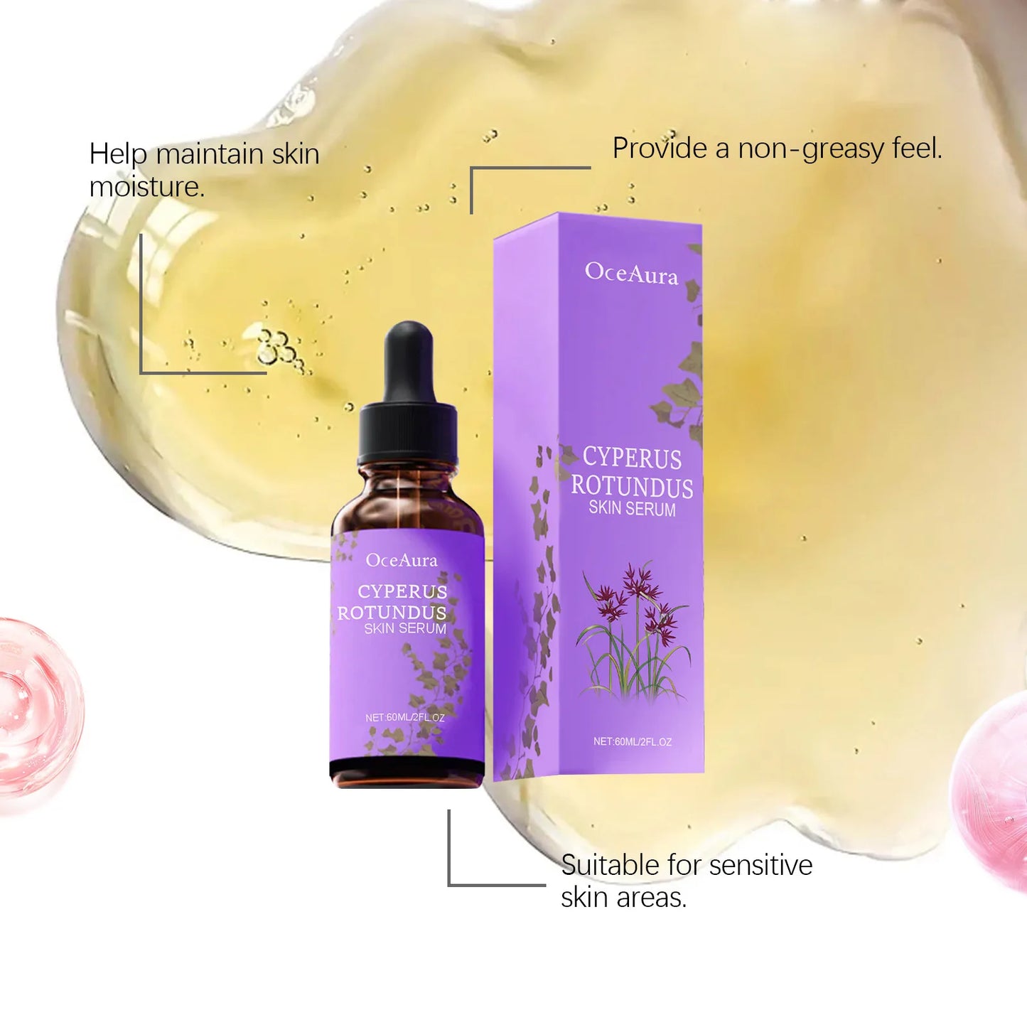 Cyperus Rotundus Serum Hair Growth Inhibitor Soothing Moisturizing Depilatory Refreshing Slowing Reduction Body Hair Growing Oil