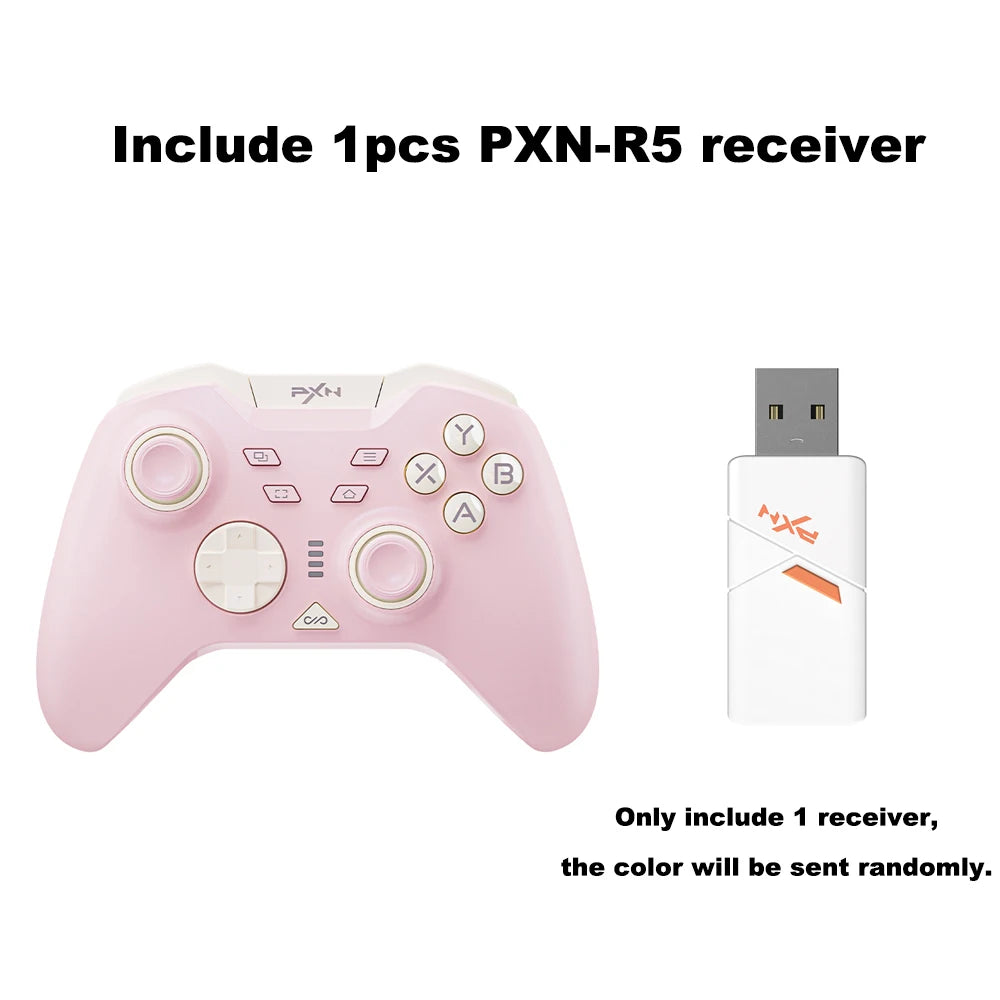 PXN Bluetooth Gamepad Game Controller 1000Hz Hall Trigger Rocker Long Battery Life Ergonomics Flagship For Switch PC Android