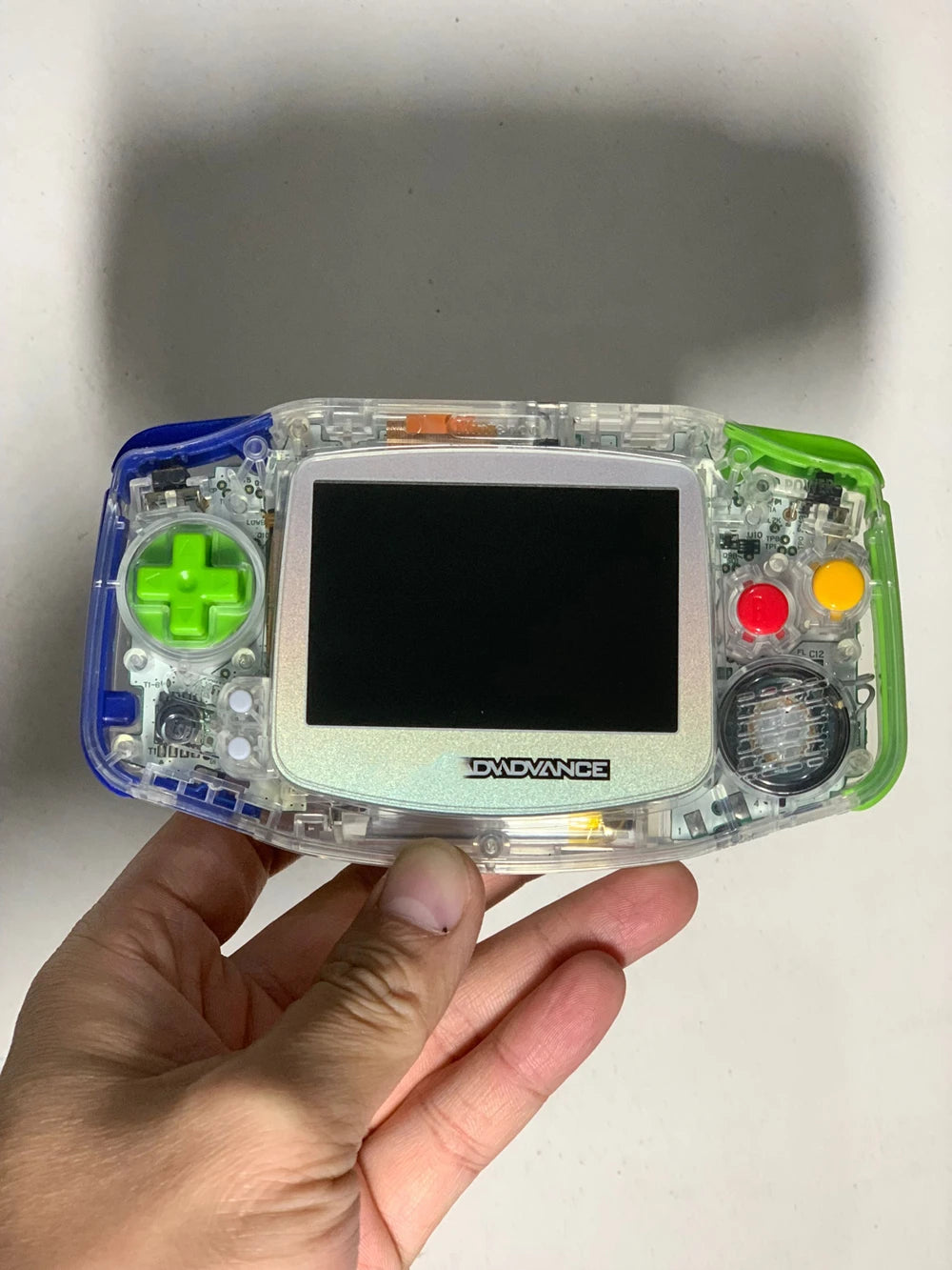 GBA Handheld Gaming Console Highlight IPS Screen Display and A Brand New Controller Housing for Nintendo  GAME BOY ADVANCE