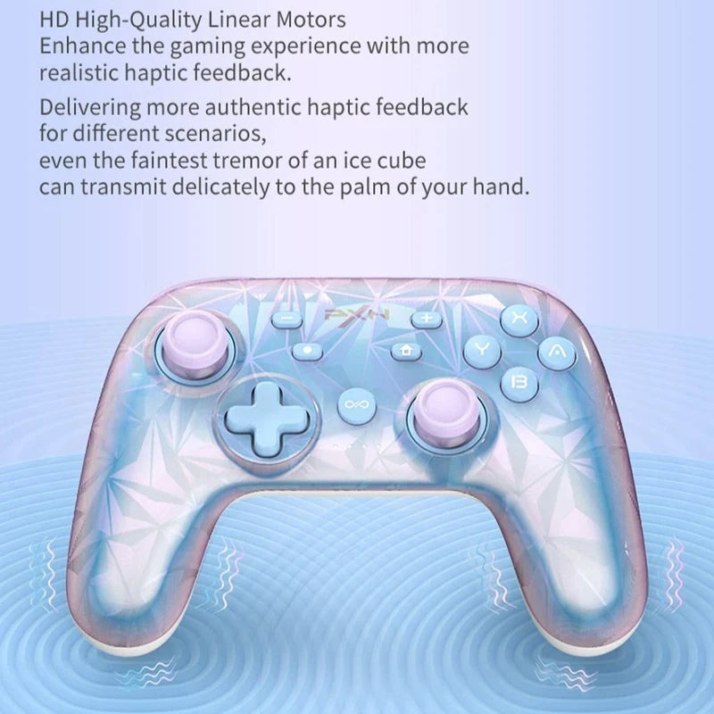 PXN P50S/P50 Pro 8K Bluetooth Game Controller HD Shock Hall Trigger Rocker Joystick Gamepad NS/Steam/PC/Phone Wireless Gamepads