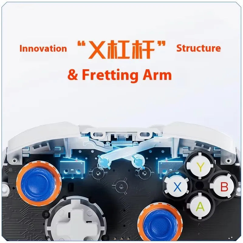 BIGBIG Won Blitz 2 Pro Starburst Wireless Gamepad Carbon TMR Edition for Switch Pc ios Android Somatosensory Game Controllers