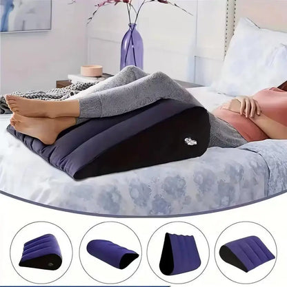 New Inflatable Pillow Toys Magic Cushion Relax Cushion Triangle Cylinder Wedge Sweetheart Gift Couples Gifts