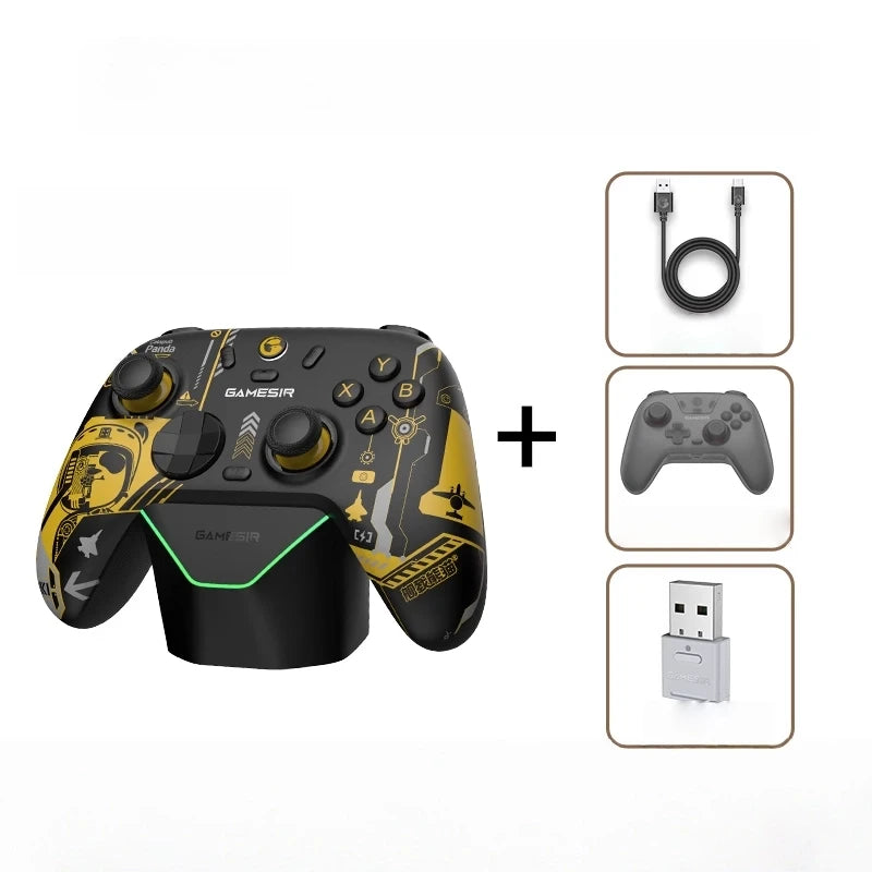 Gesii Little Chicken Qiming Star 2 Limited Edition Wireless Game Controller For Pc Mobile Steam Birthday Gift Couple'S Present