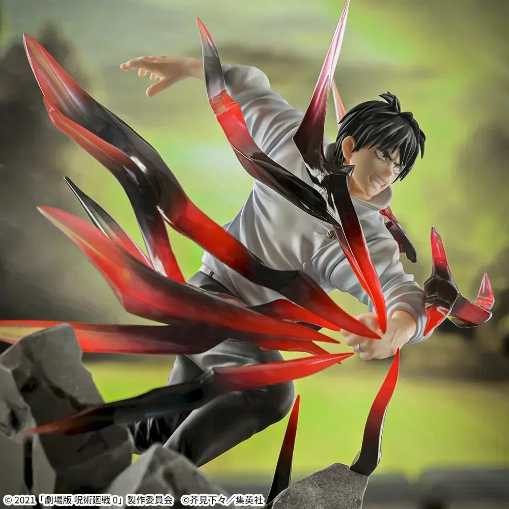 In Stock SEGA Original Genuine Luminasta Jujutsu Kaisen 0 The Movie Okkotsu Yuuta Black Bolt 17cm Collections Model Toy Figures