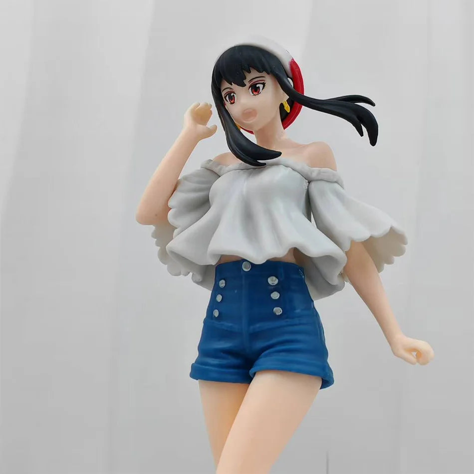New SPY×FAMILY Anime Figure Kawai Anya Forger Yor Forger Action Figures Standing Figurine Collectible Model Doll Toys In Stock