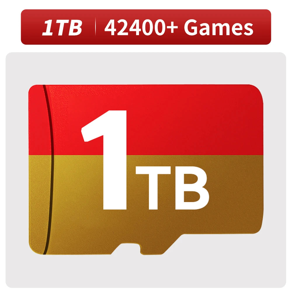 Game TF Card for ROG ALLY/Rog ALLY X/Wins Handheld/PC Playnite & Retrobat Game Console 52400+AAA/Retro Games for PS3/PS2/Switch