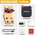 MIYOO FLIP V2 Handheld Game Players 3.5'' IPS Screen Linux System Onion OS Video Game Consoles Free Case Gamer Gift Retro Gaming