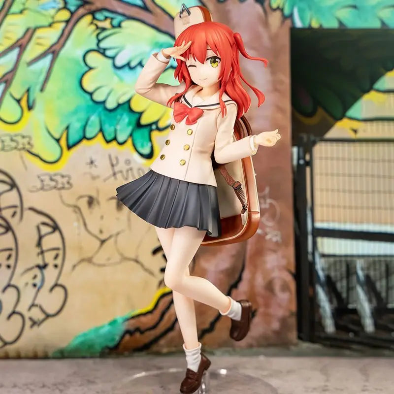 Anime BOCCHI THE ROCK! Figure Kita Ikuyo Action Figures Model Statue Collection Doll Desk Decoration Kids Toys Birthday Gifts