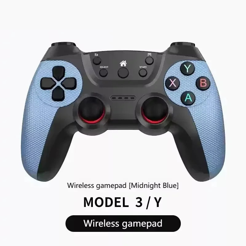 2025 NEW Wireless USB Game Controller for Tesla Model Y/3/X/S Double Player Online TV PC PS3 Steam Compatible Gaming Accessory