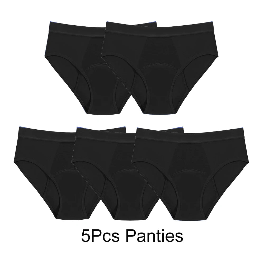 Physiological Pants Four-layer Bamboo Fiber Leakproof Women Period Underwear Leak Proof Menstrual Period Panties Women Underwear