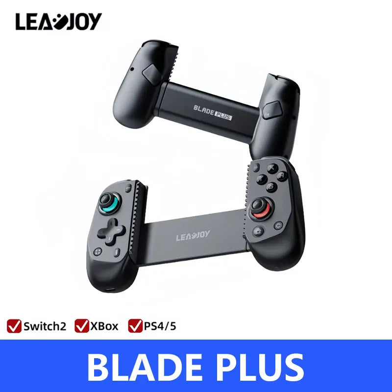 Leadjoy Blade Plus Mobile Phone Stretch Game Controller Wireless Bluetooth PC Tablet Switch2/PS/Xbox/NS2 Dual Hall Somatosensory