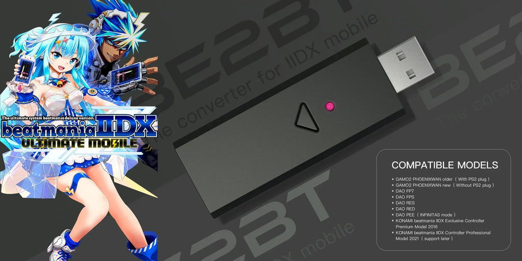 New PHOENIXWAN+ LMT Gamepad Gaming Controller Next-generation DIY for Beatmania IIDX BMS G2R LR2 Rhythm Game Controller